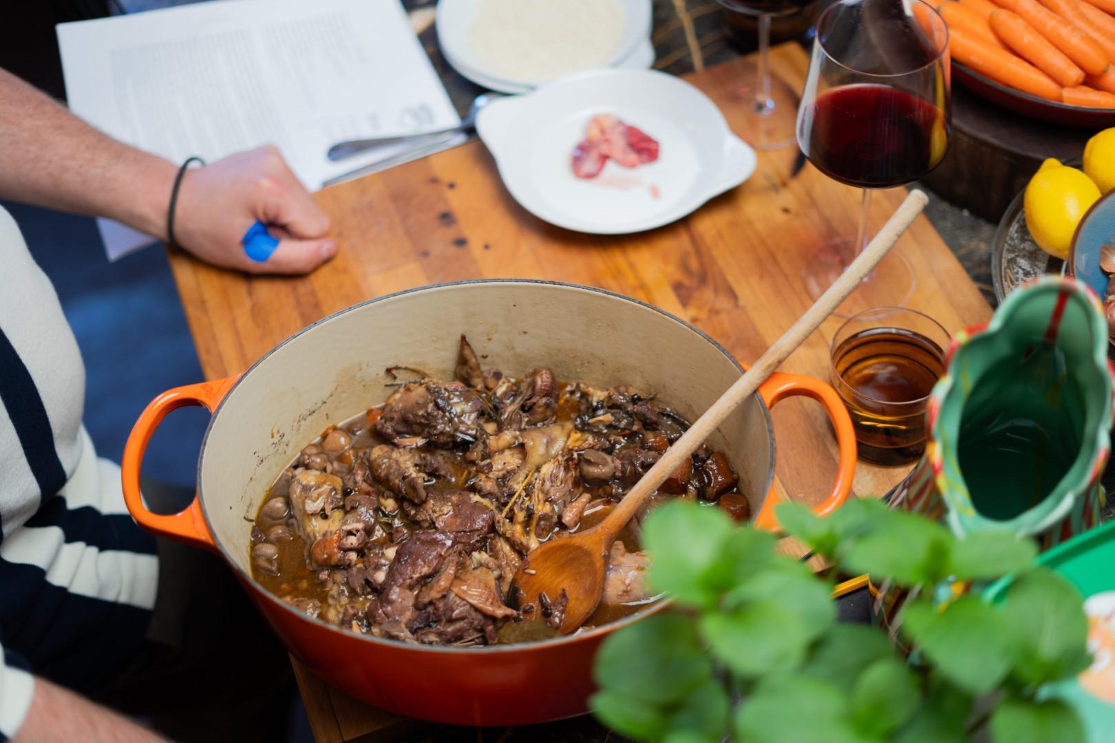 012. Coq au vin