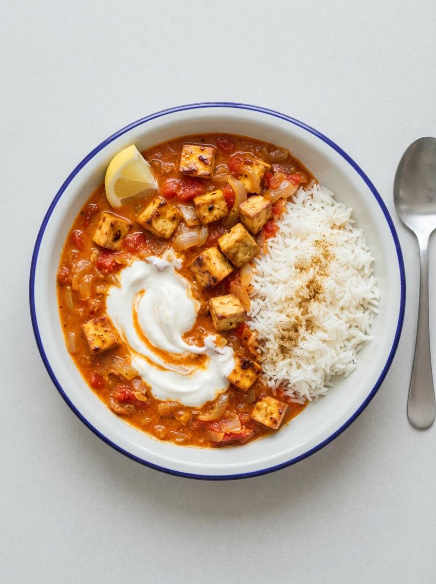 Vegan tikka masala