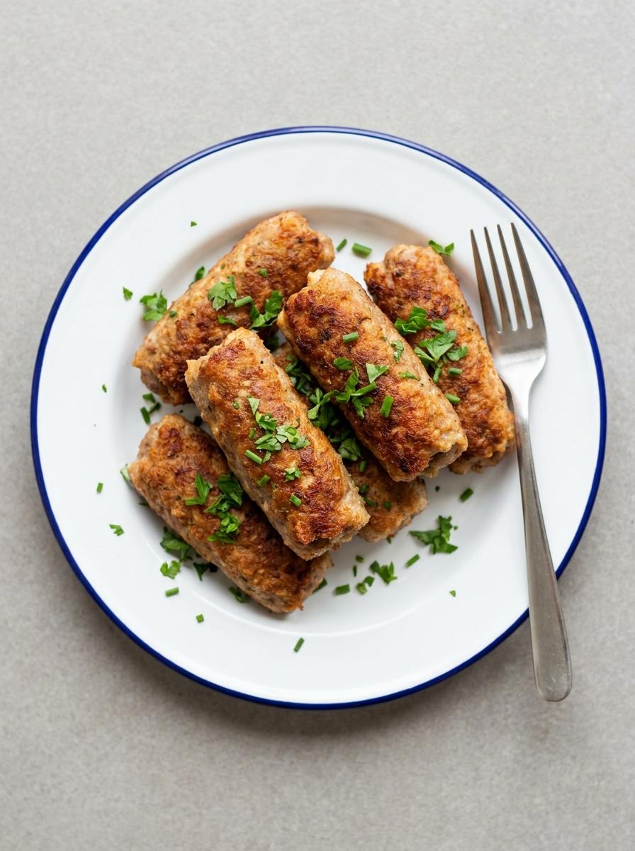 Gehaktstaaf uit de airfryer