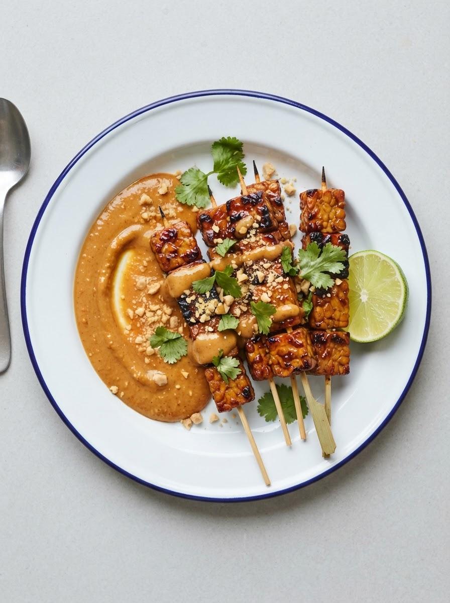Vegetarische saté