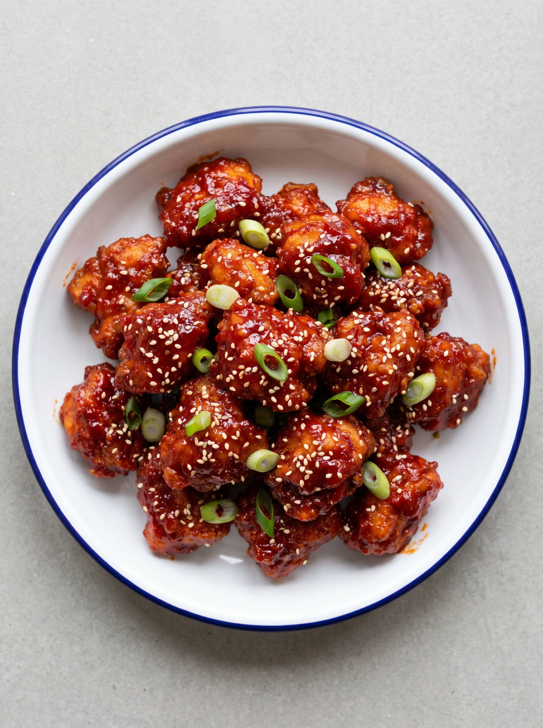 Dakgangjeong in de Airfryer