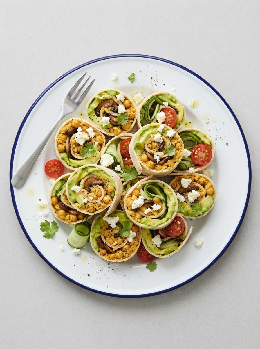 Vegetarische wraphapjes