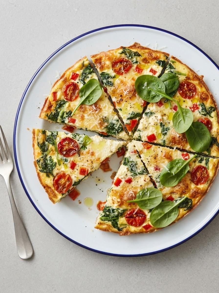 Caloriearme frittata