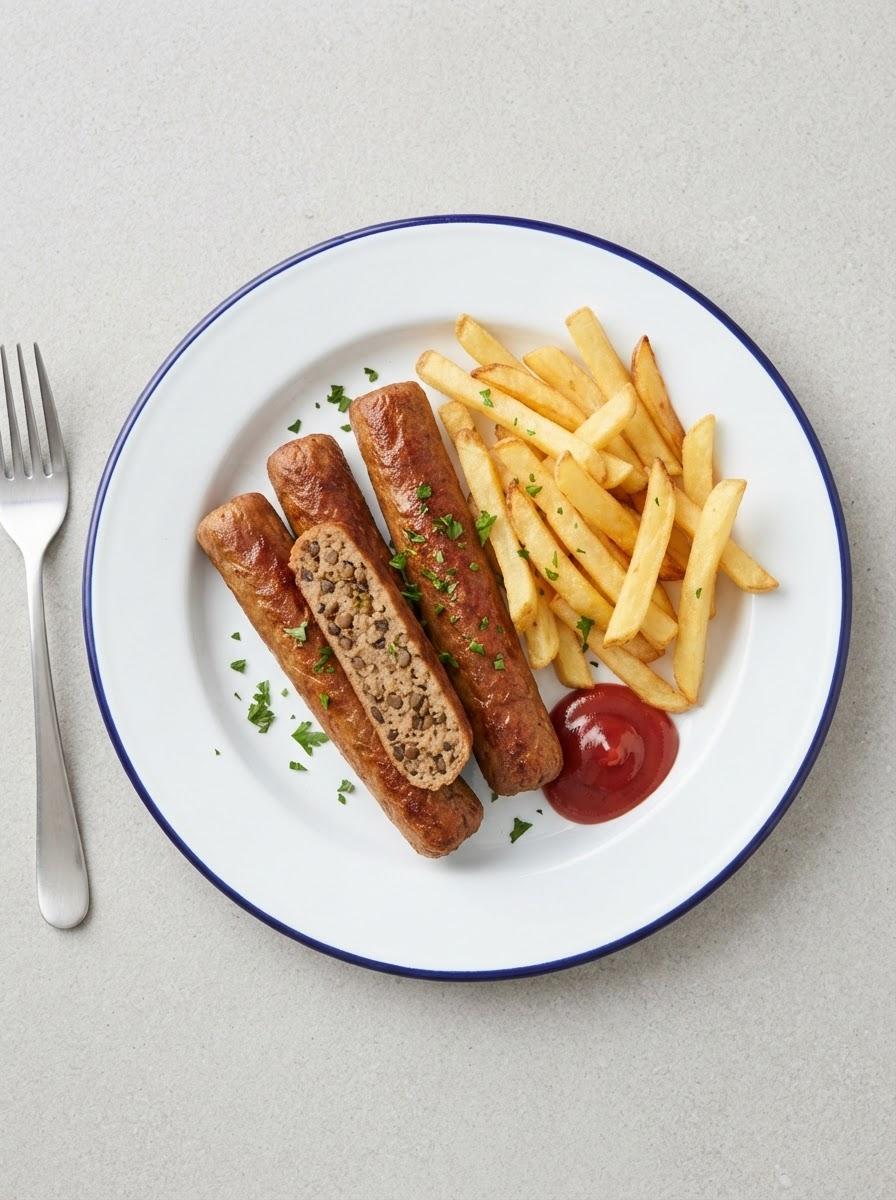 Vegetarische frikandel