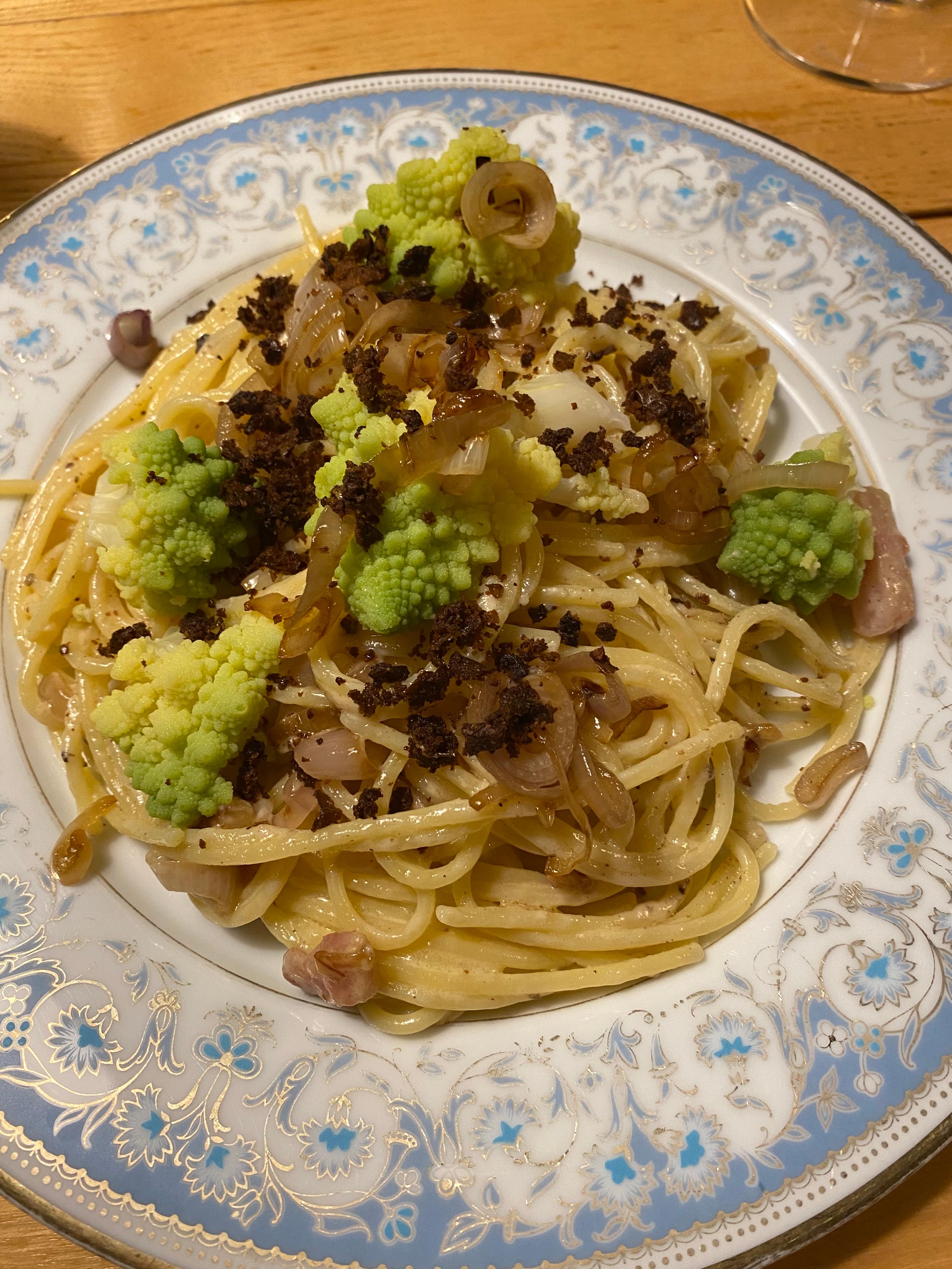 Pasta Romanescoco uit Big Mama