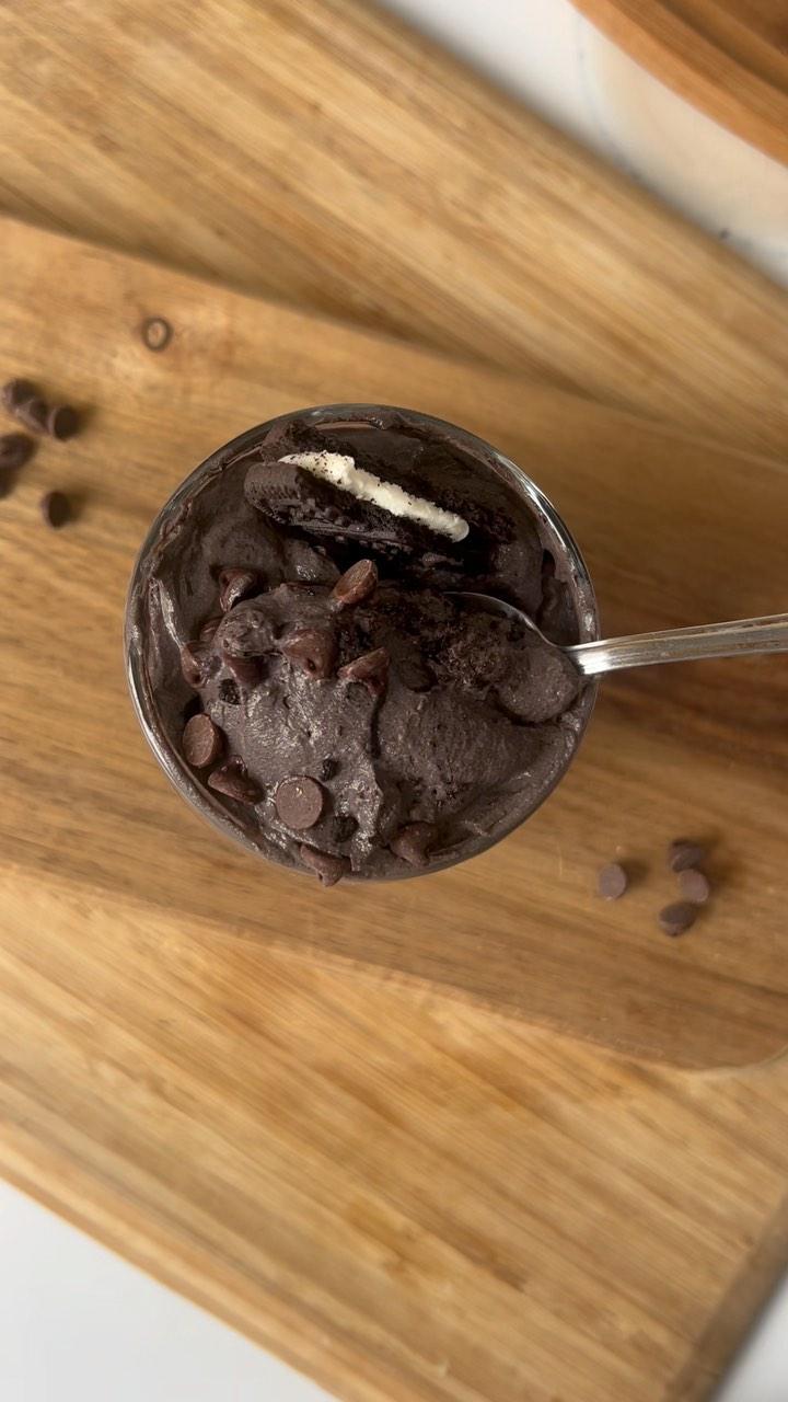Oreo mousse met chocolade