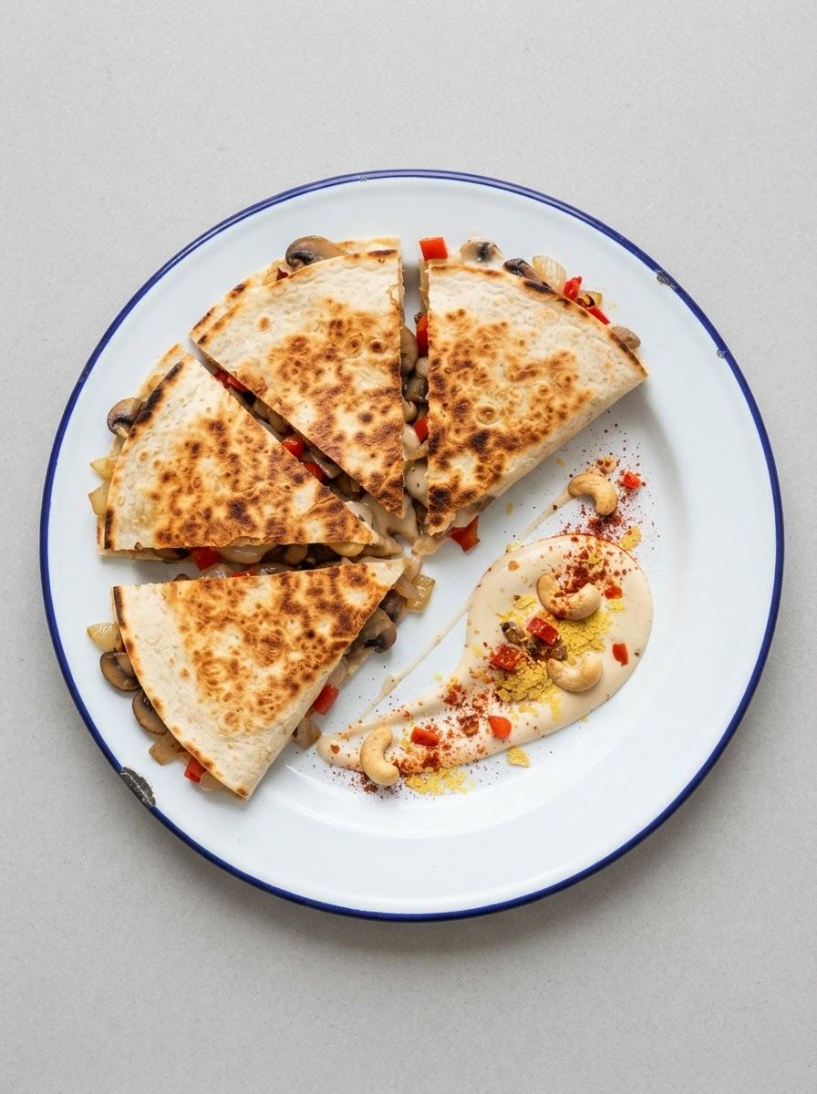 Vegan quesadillas