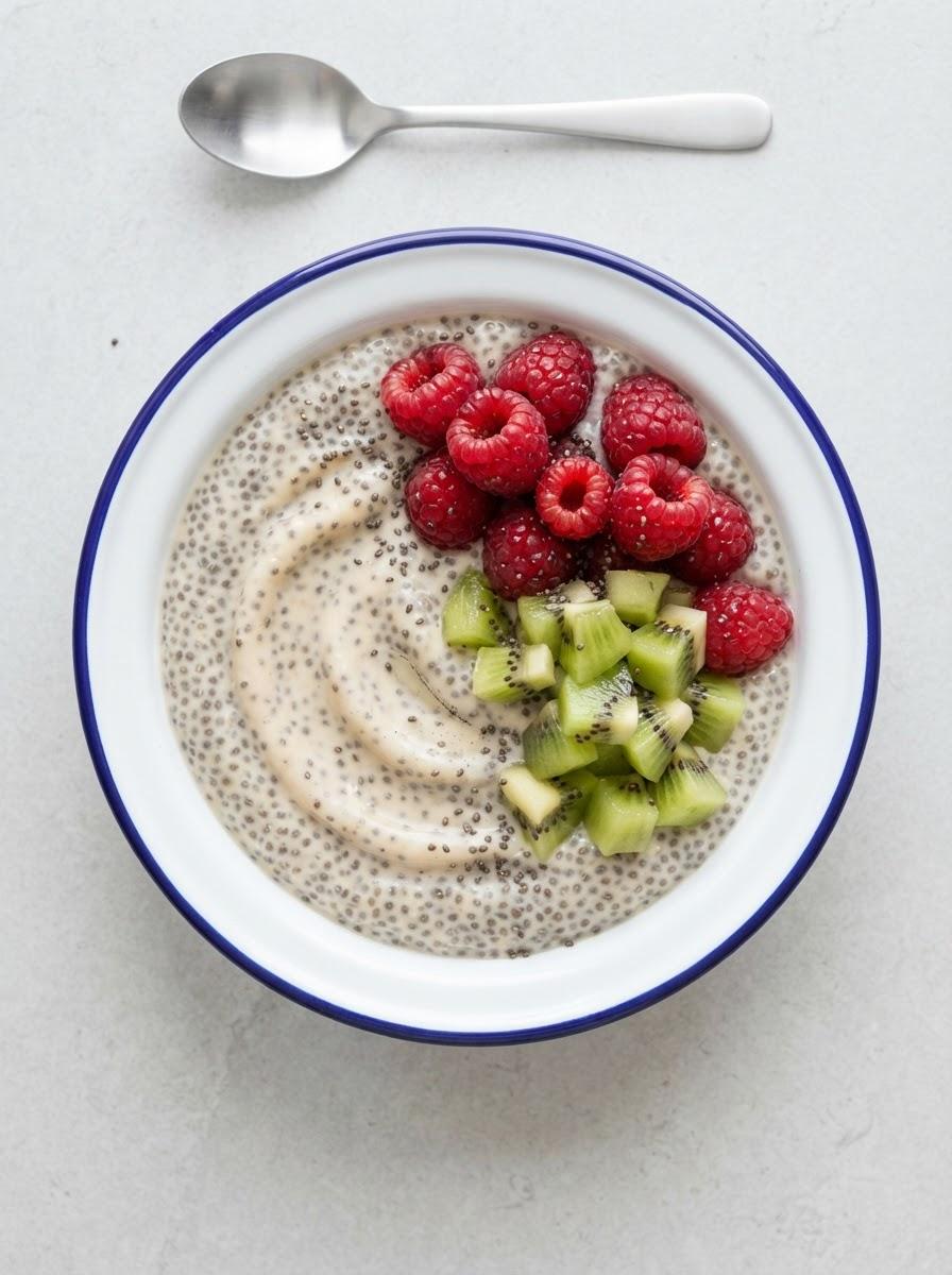 Caloriearme chiapudding