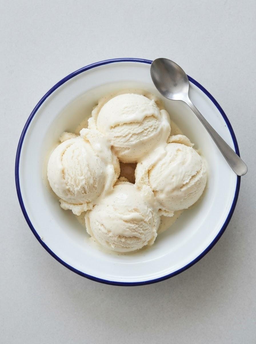 Koolhydraatarme ijs van Griekse yoghurt