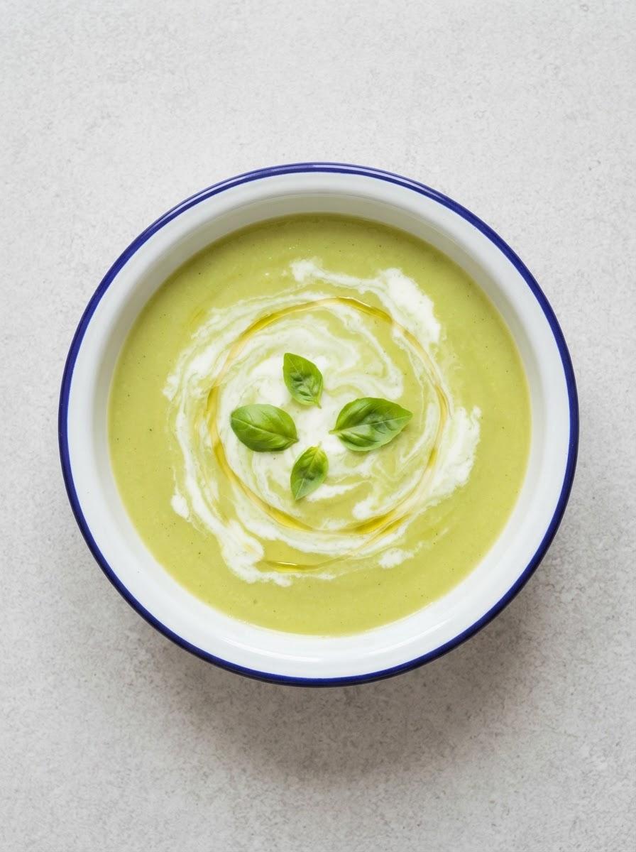 Caloriearme courgettesoep