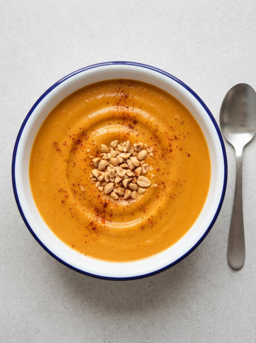 Vegan pindasoep