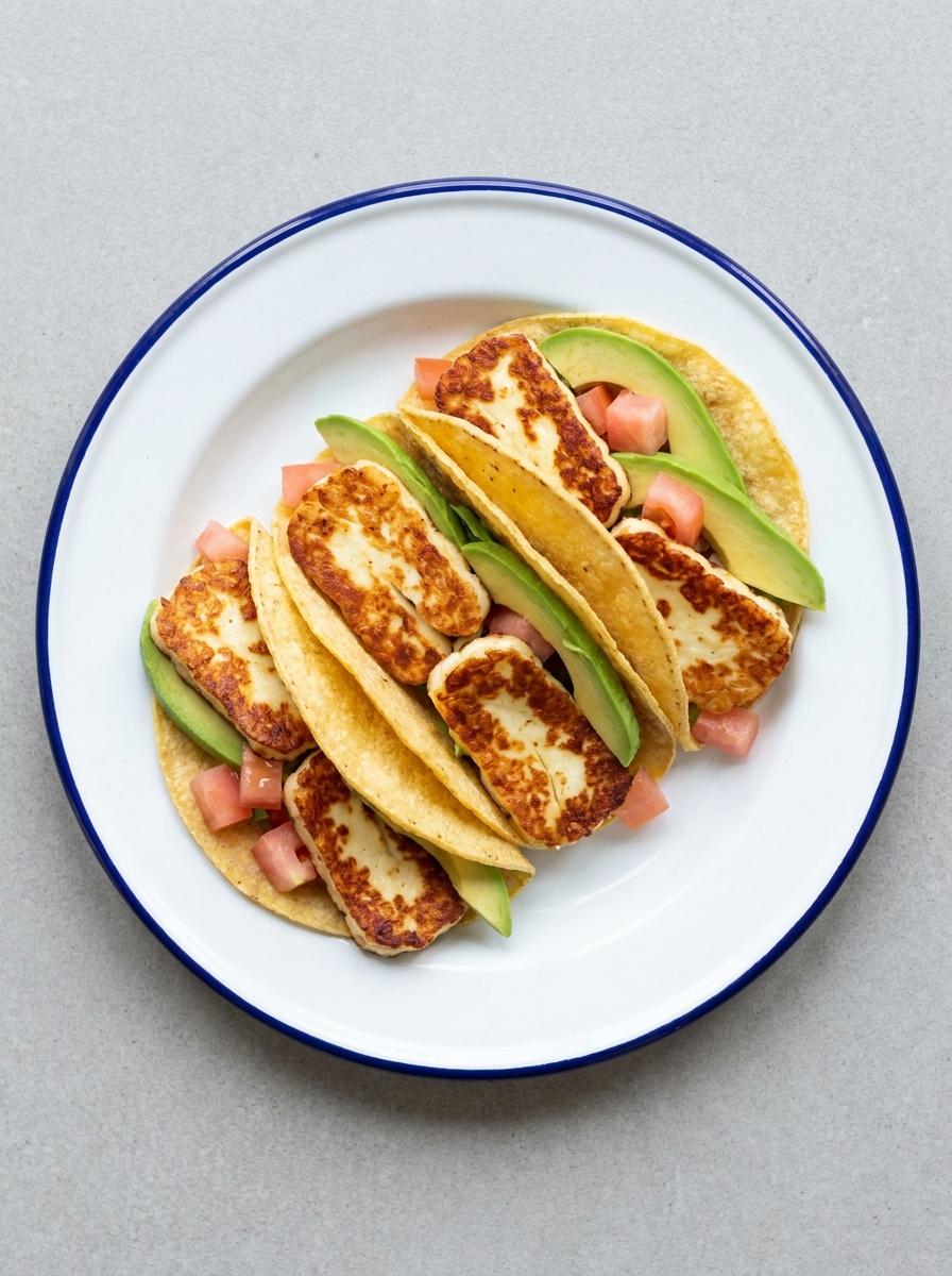 Airfryer Halloumi Taco's