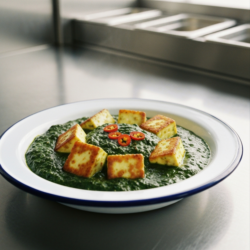 Saag paneer