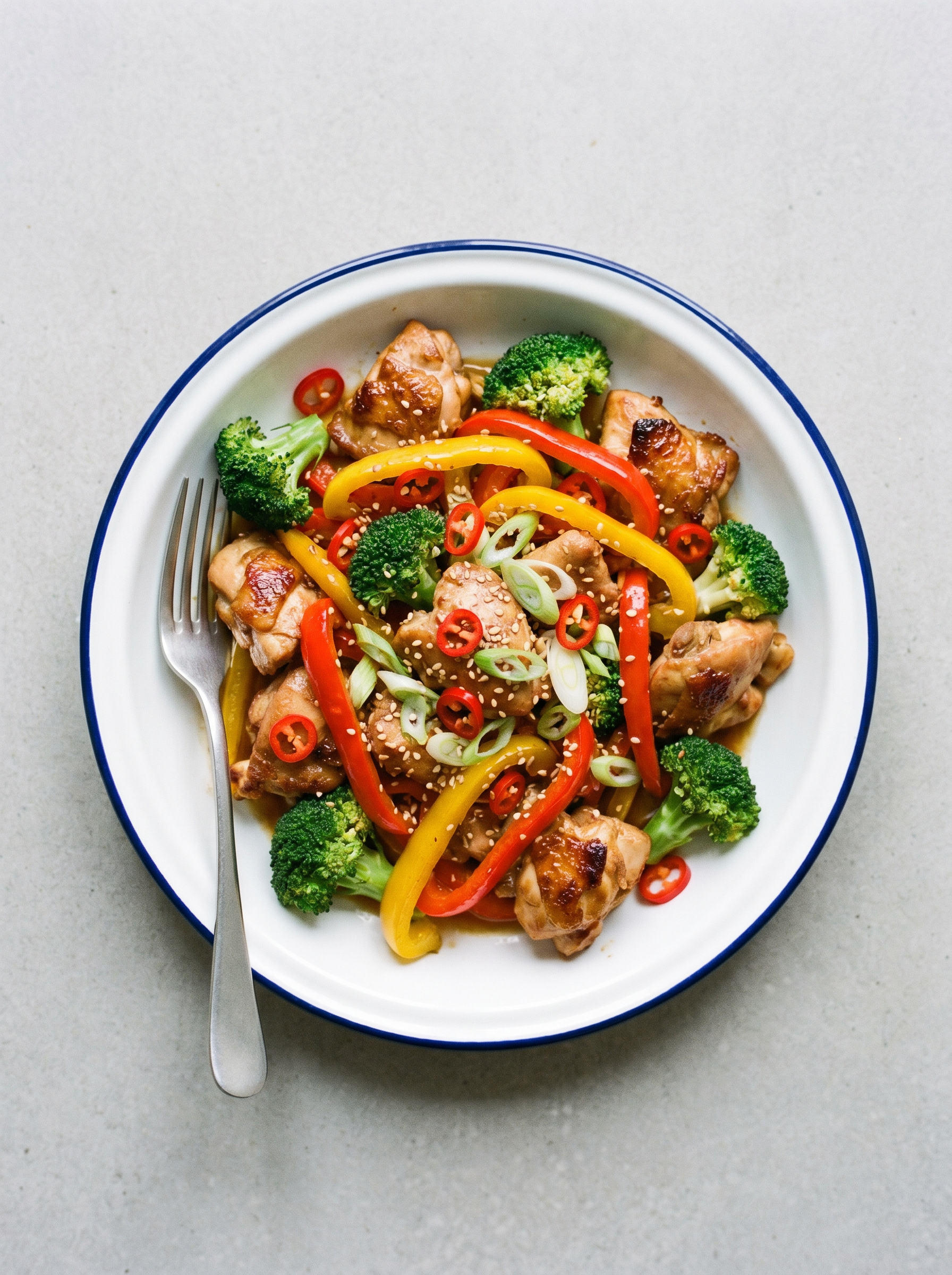 Airfryer Kip Stir Fry