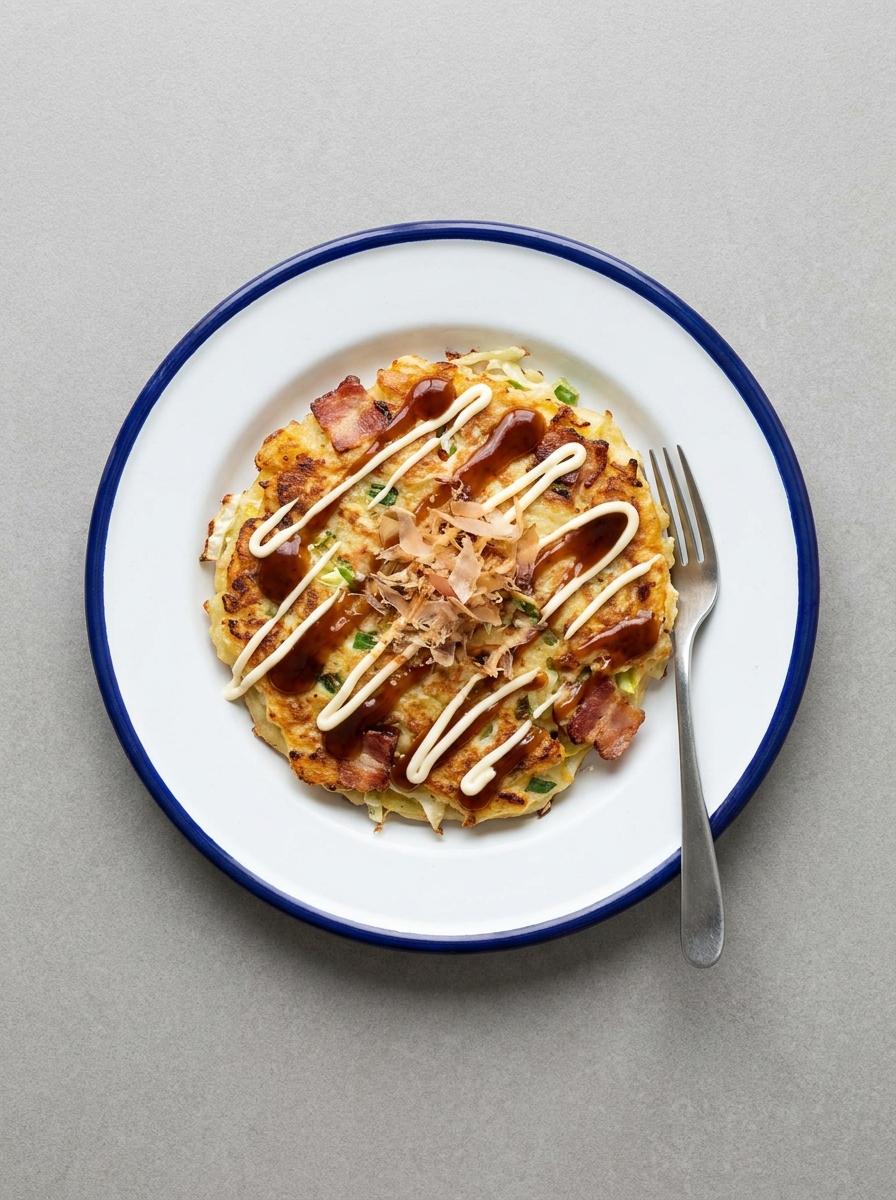 Okonomiyaki uit de airfryer