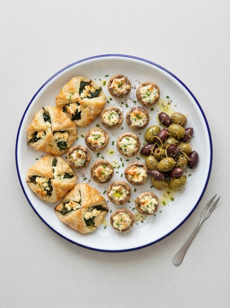Vegetarische tapasplank