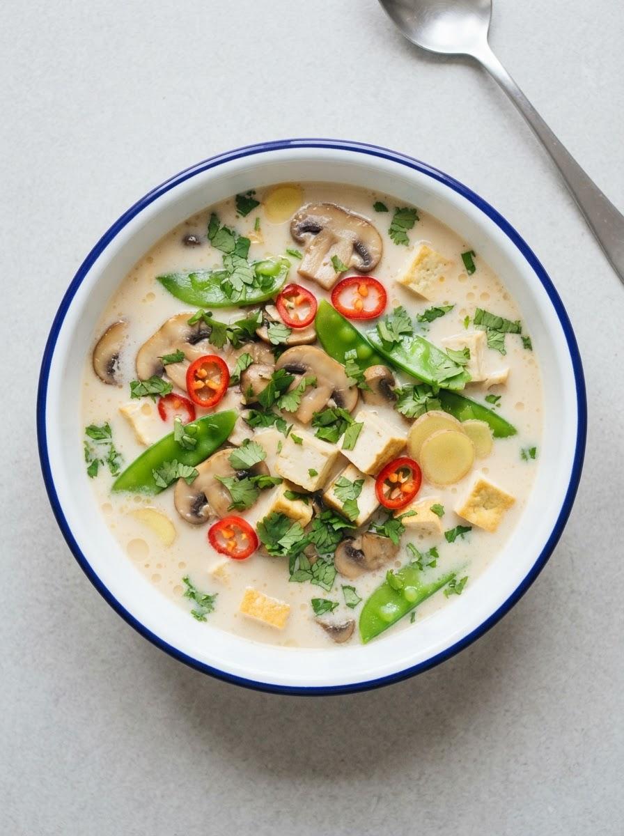 Vegan tom kha