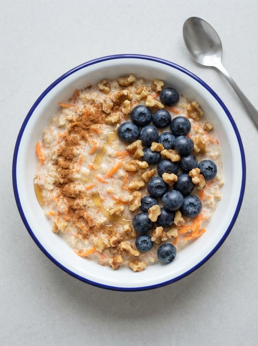 Caloriearme overnight oats