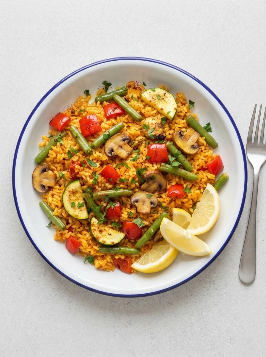 Vegetarische paella