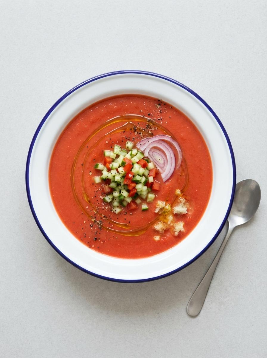 Vegetarische gazpacho