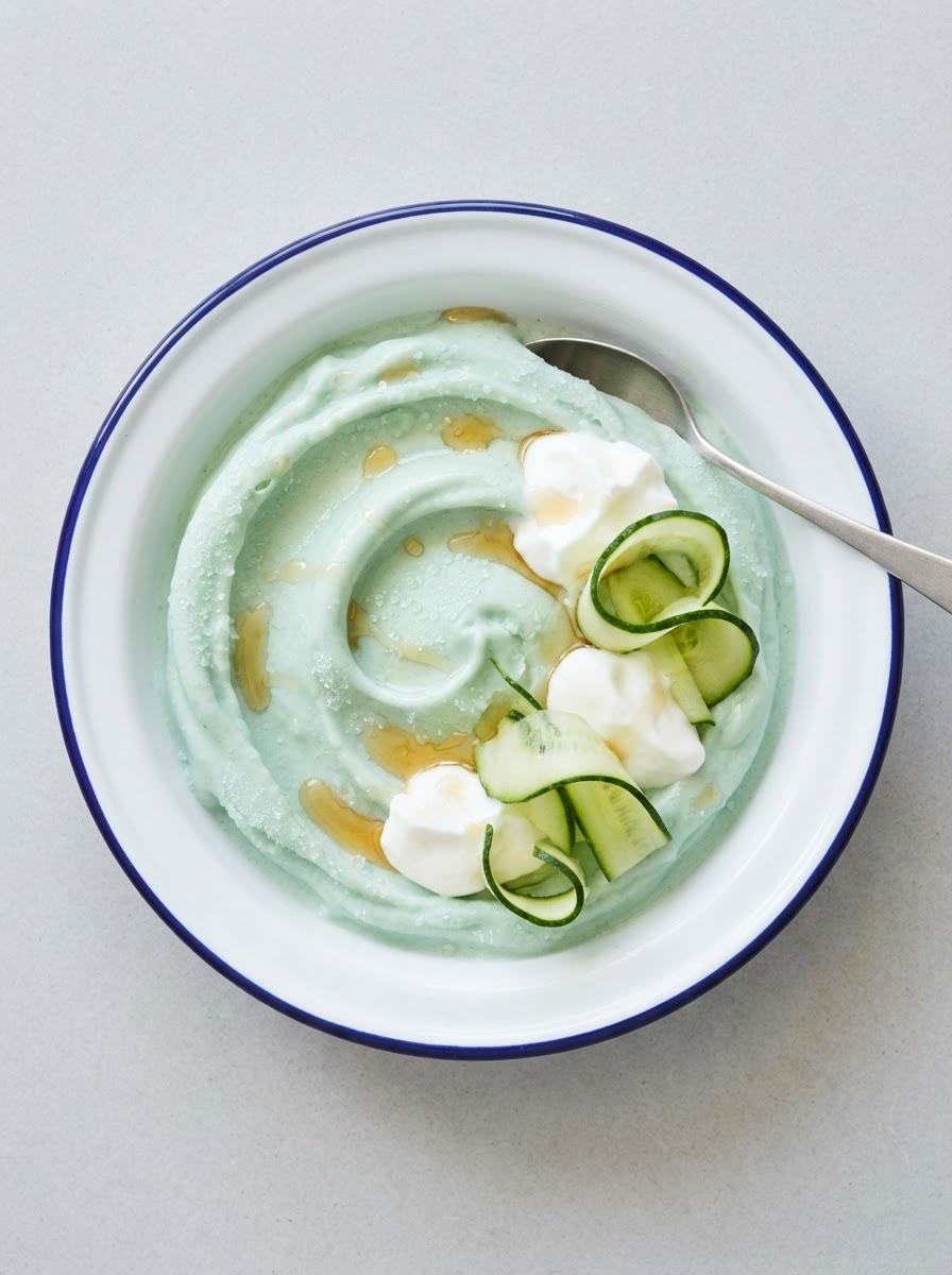Caloriearm groente-ijs
