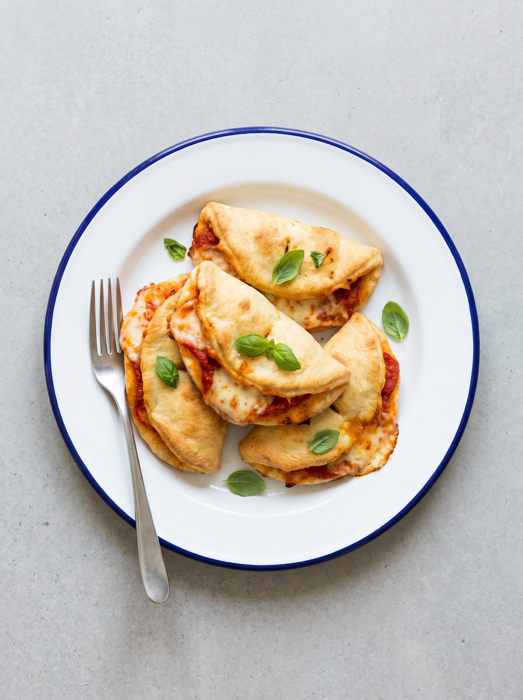 Airfryer mini calzone