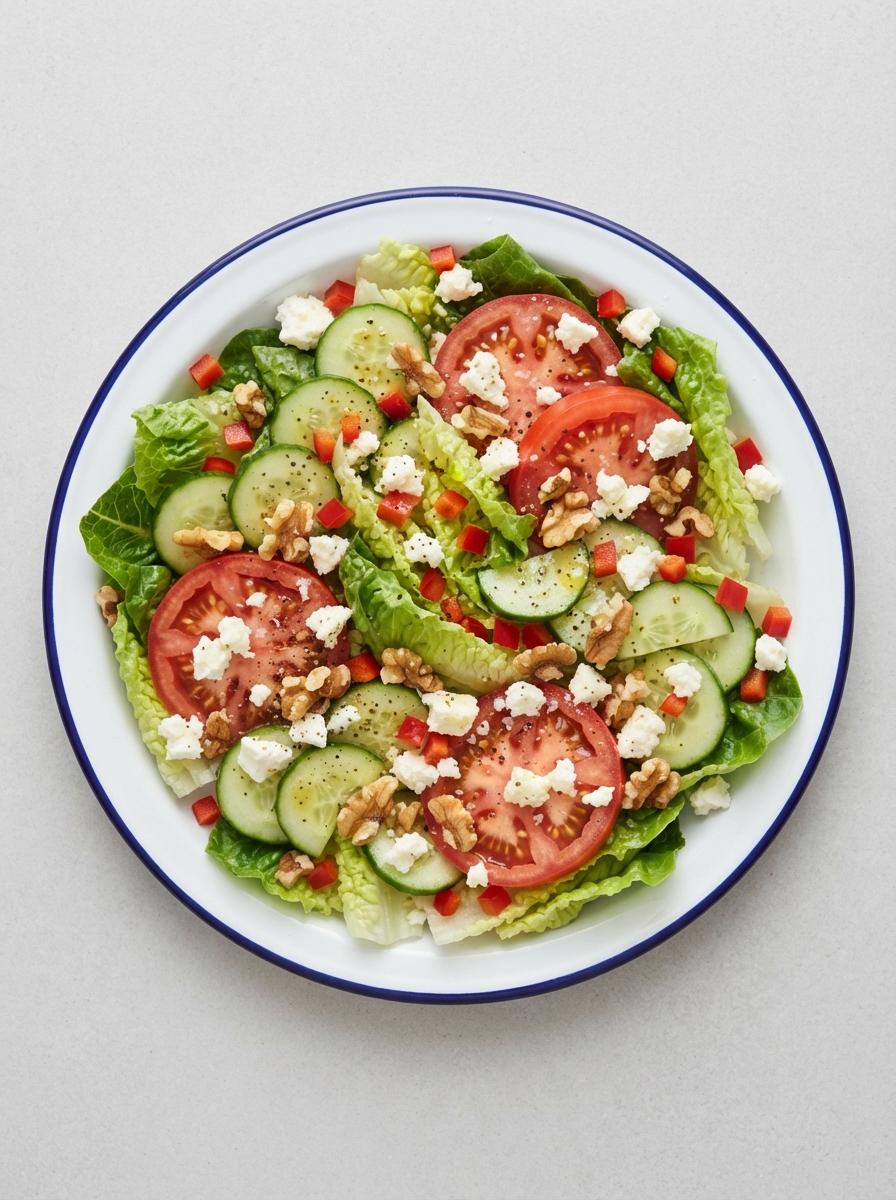 Vegetarische zomersalade