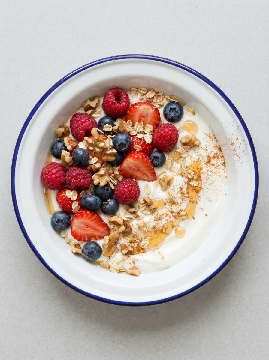 Caloriearme kwarkbowl