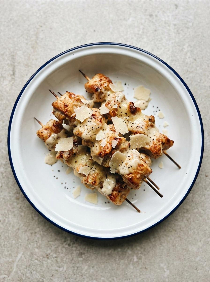 Chicken Caesar Spiesjes uit de Airfryer