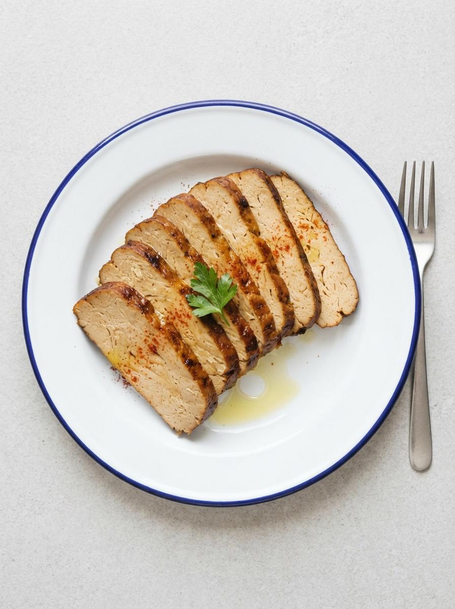 Eiwitrijke zelfgemaakte seitan