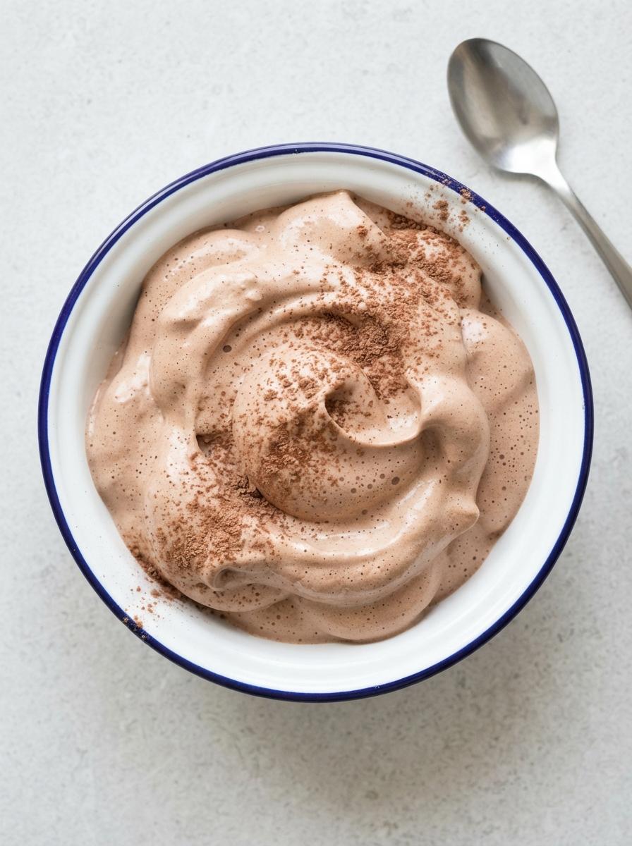Eiwitrijke proteïne fluff met Griekse yoghurt