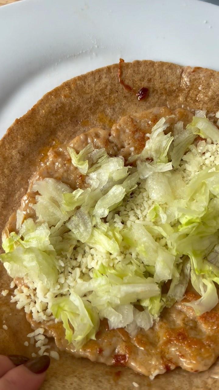Cheesy Gehakt Wrap