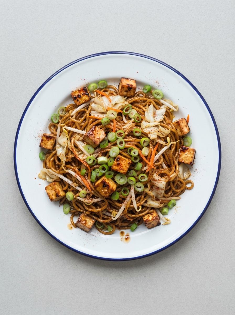 Vegan bami goreng