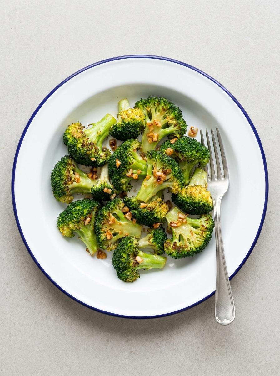Broccoli met knoflook in de airfryer