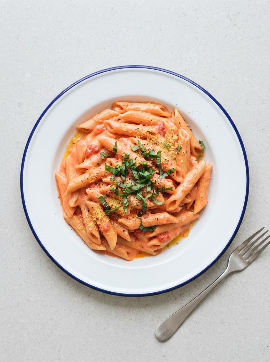 Vegan pasta alla vodka