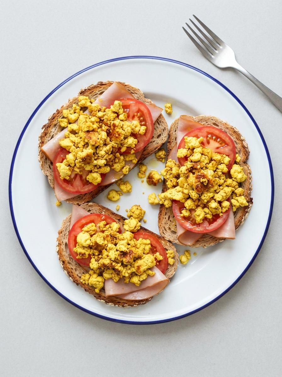 Vegan uitsmijter