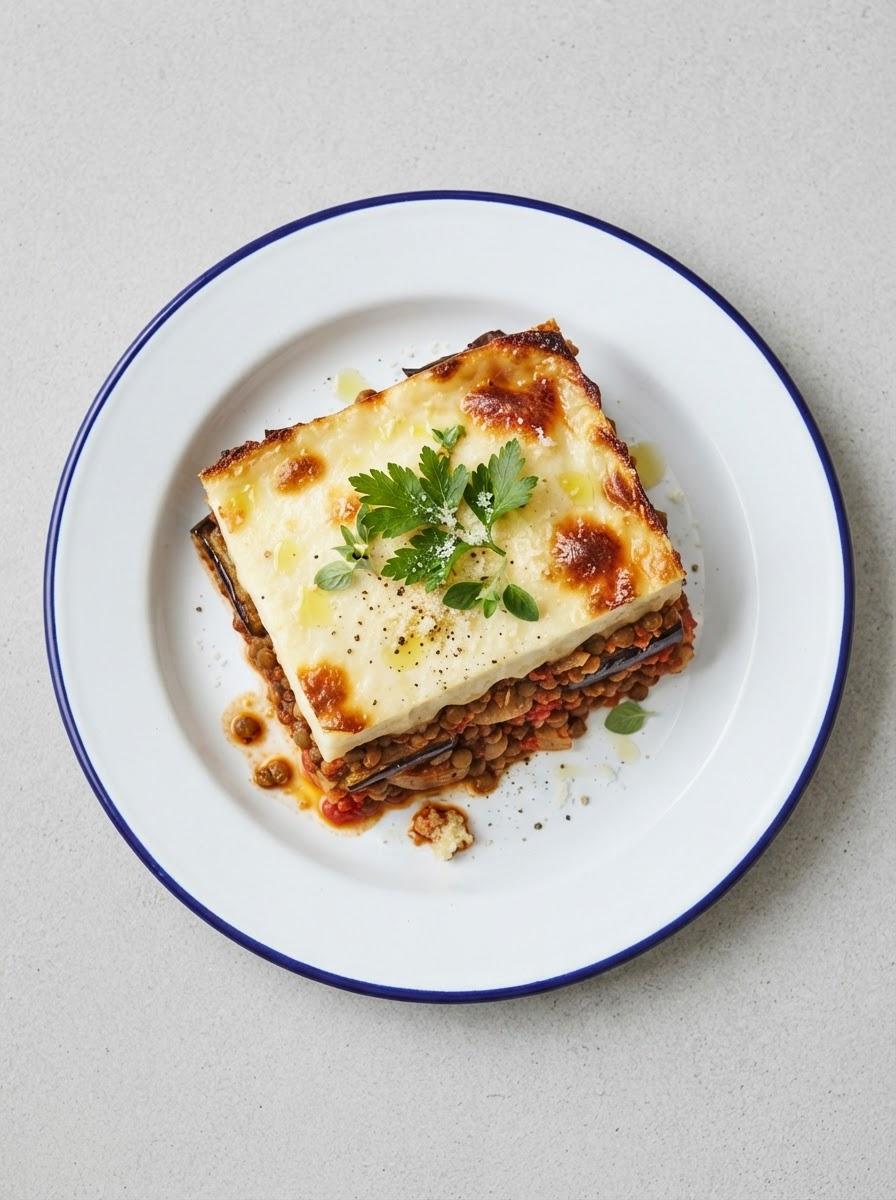 Vegetarische moussaka