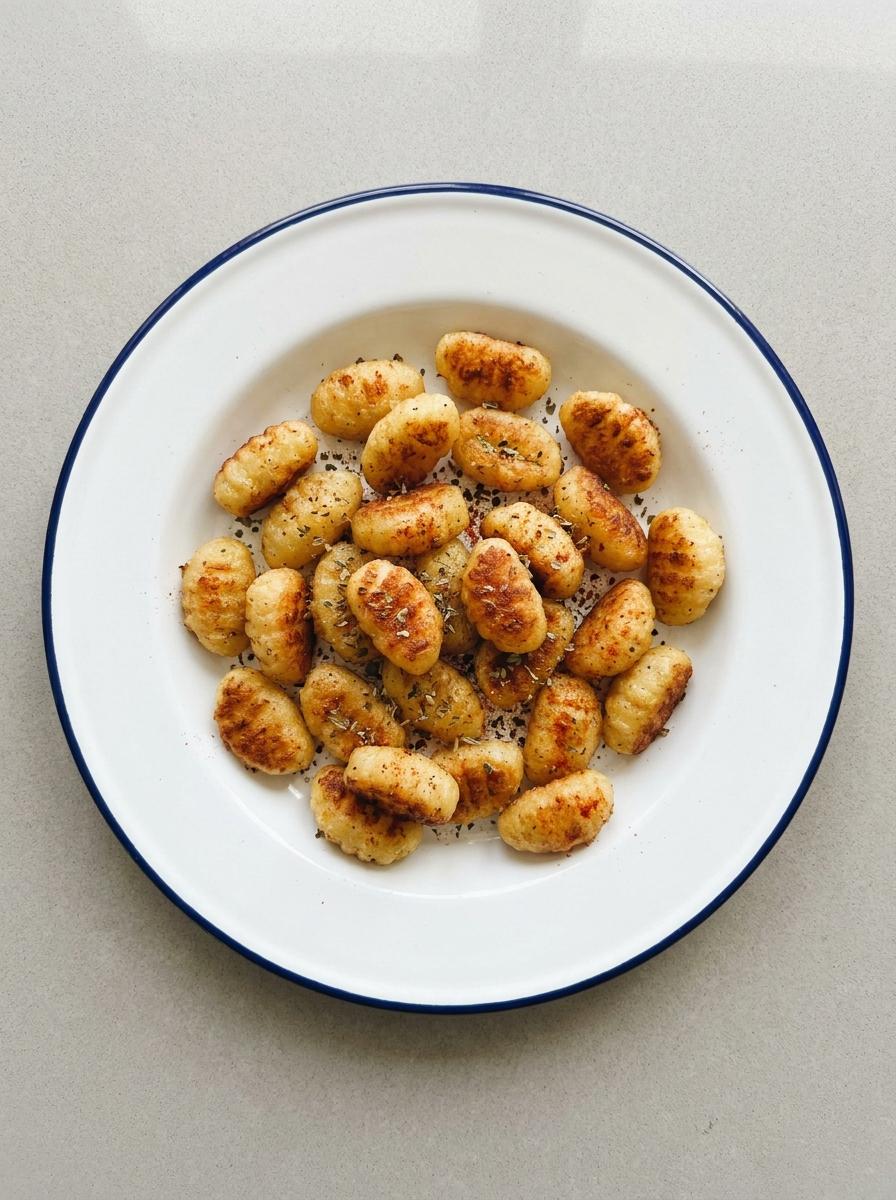 Airfryer gnocchi