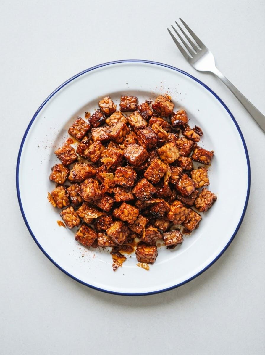 Vegetarische spekjes