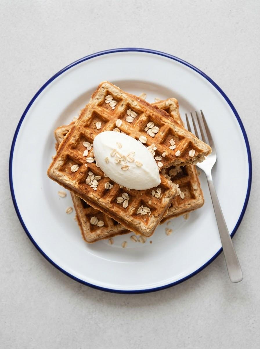 Eiwitrijke wafels zonder eiwitpoeder