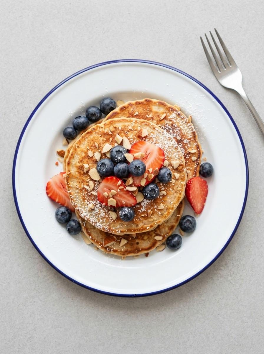 Eiwitrijke havermoutpannenkoeken
