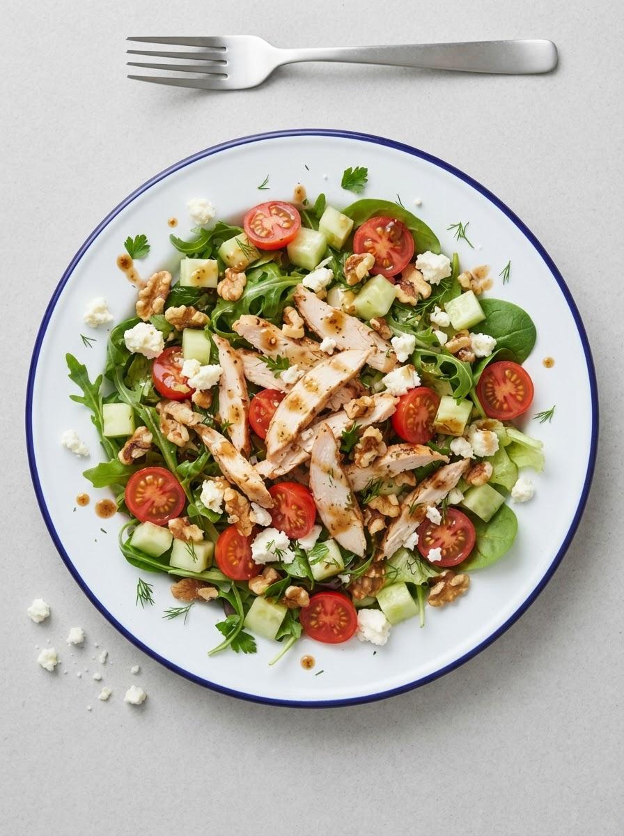 Snelle maaltijdsalade