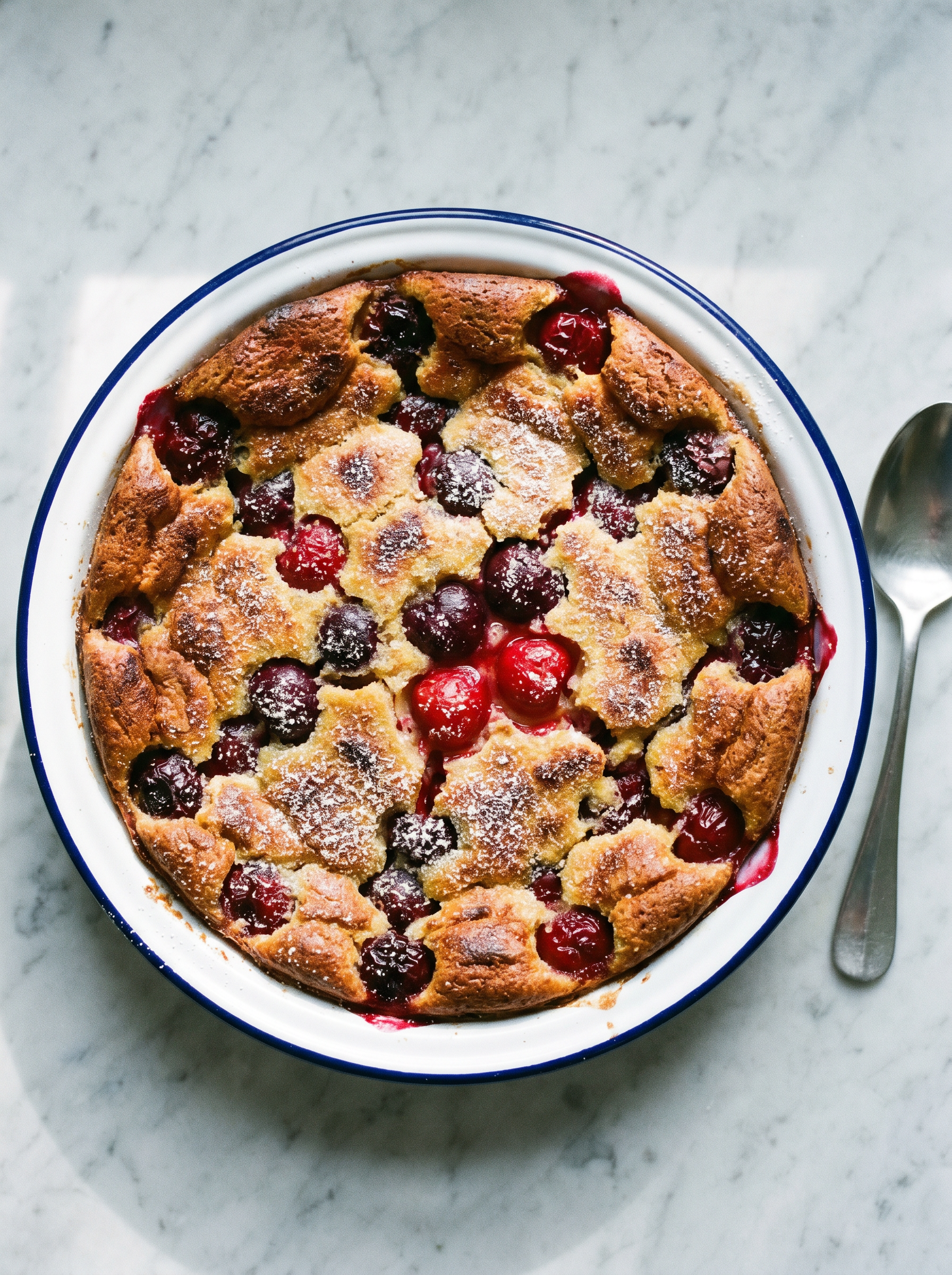 Kersenclafoutis airfryer