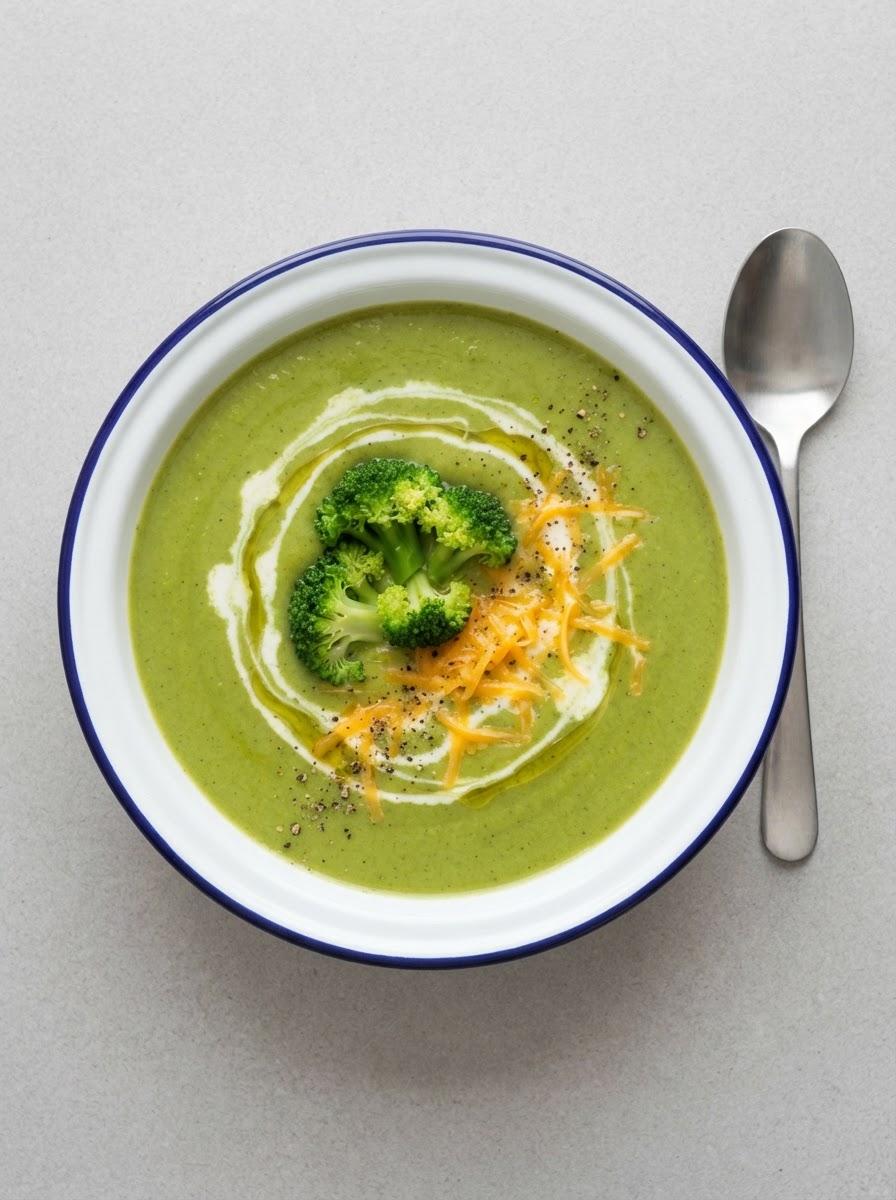Koolhydraatarme broccoli-kaassoep