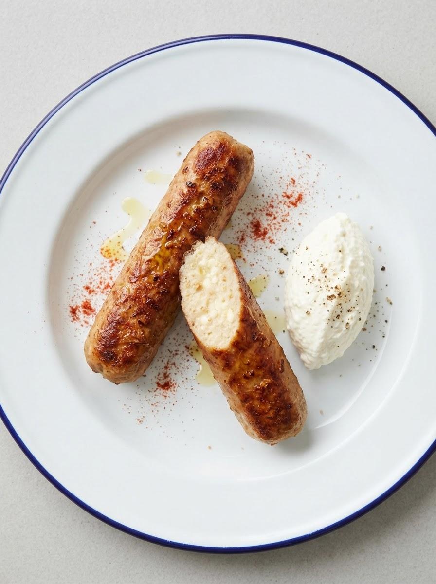 Eiwitrijke proteïne frikandel van kipgehakt
