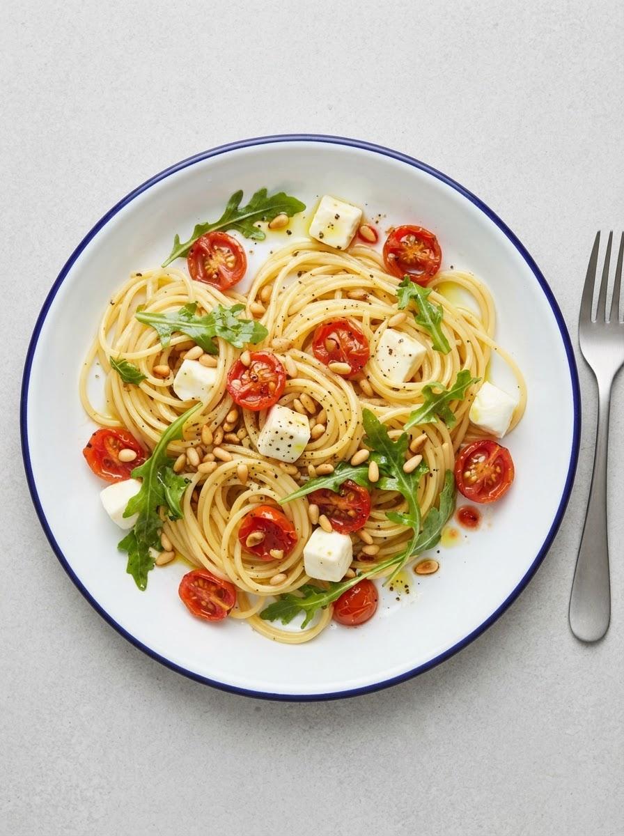 Snelle zomerse pasta