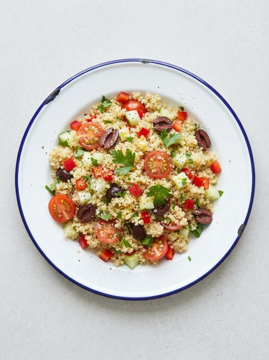 Vegan quinoasalade