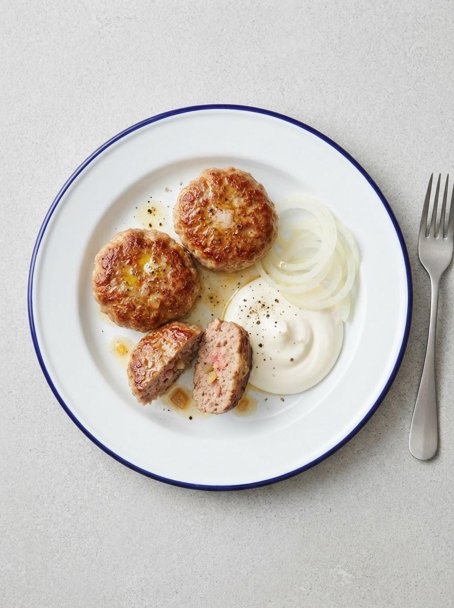 Eiwitrijke frikadeller (Deense gehaktkoekjes)