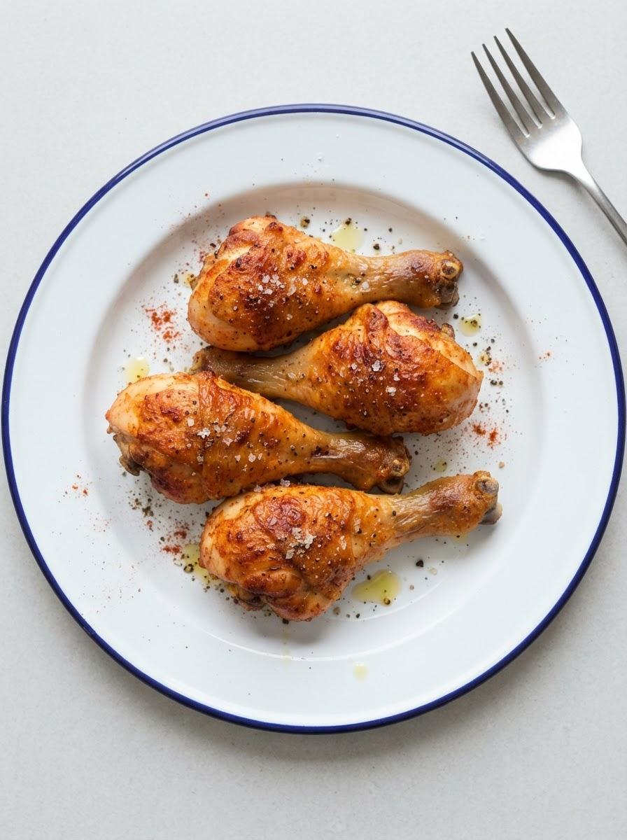 Eiwitrijke krokante kippenpoten uit de oven