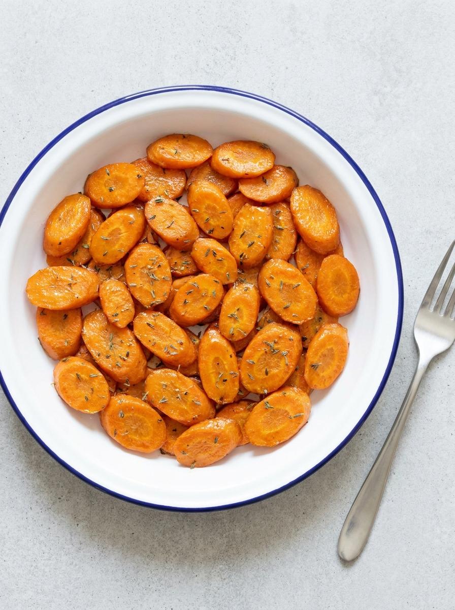 Wortel met honing uit de airfryer